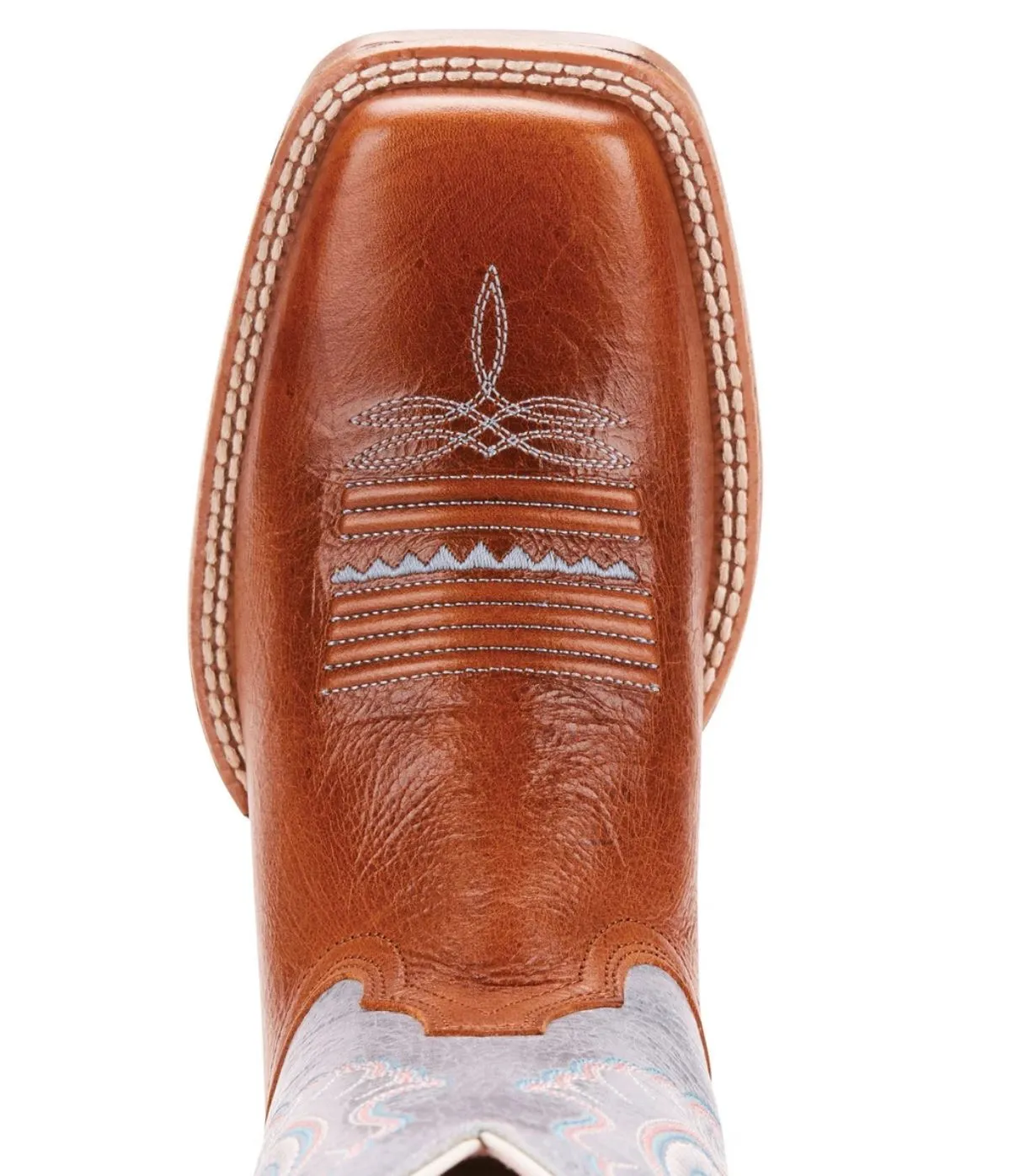 10025032 Ariat Womens Primetime Ginger snap/Baby Blue Eyes