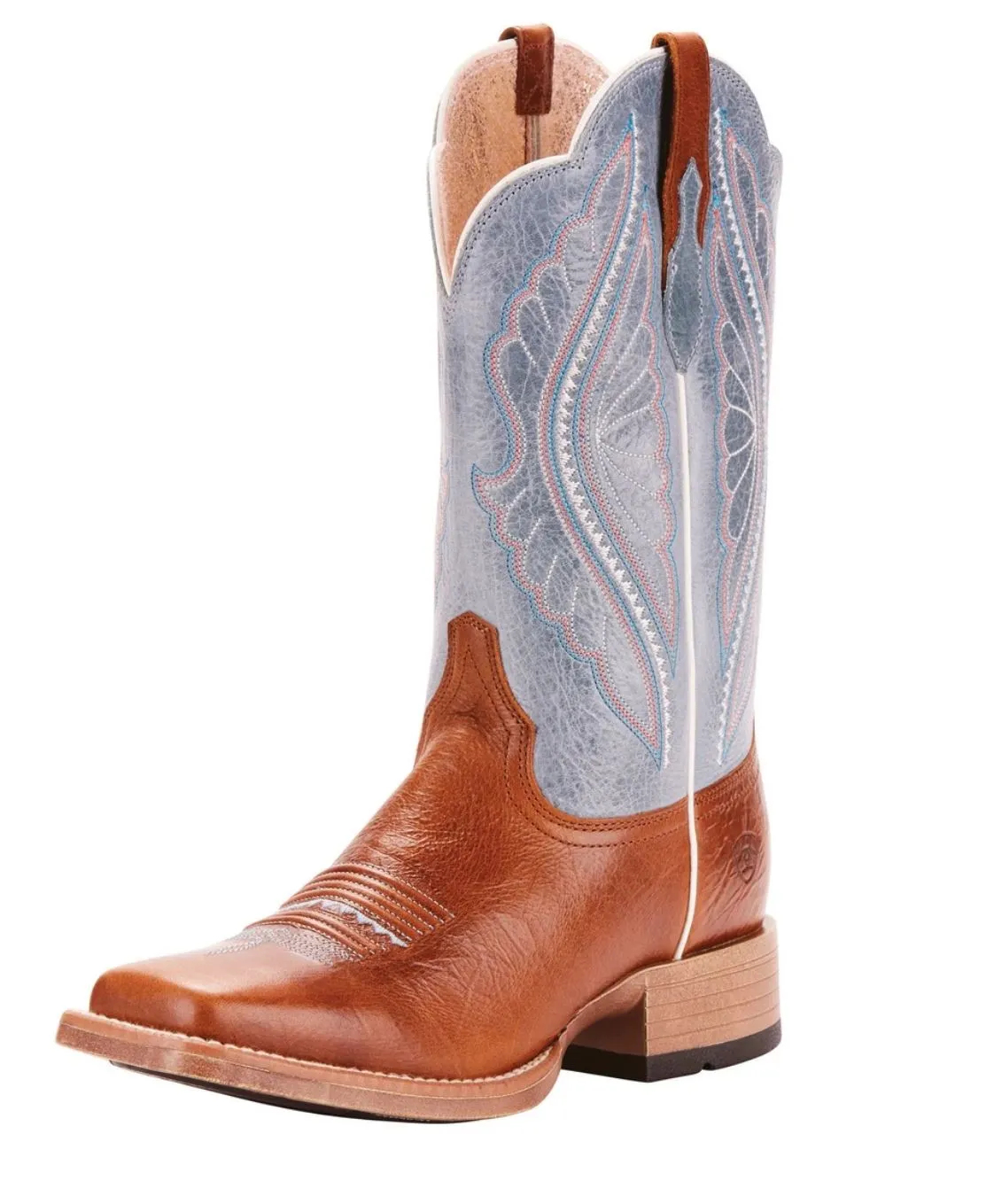 10025032 Ariat Womens Primetime Ginger snap/Baby Blue Eyes