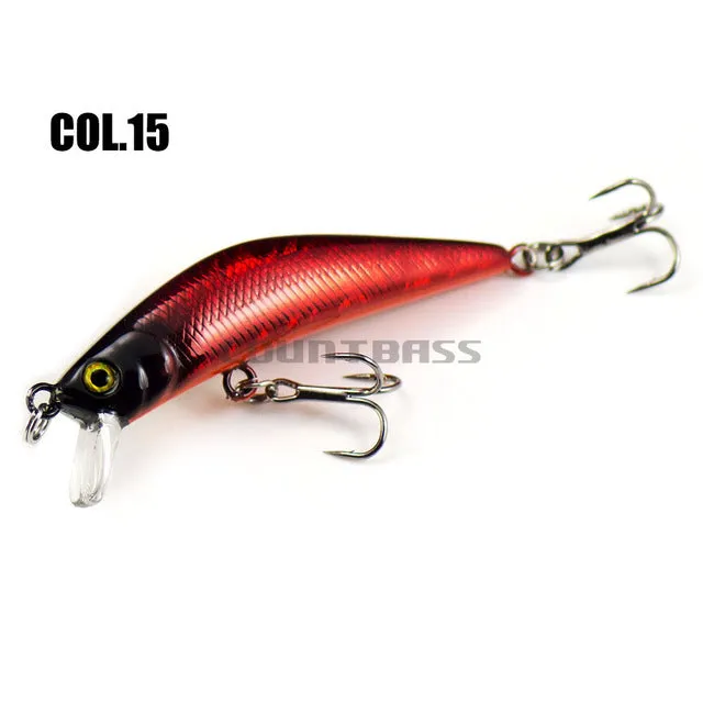 1pc Countbass Minnow Hard Lure 57mm, Trout Fishing Bait,  Freshwater  Bass Wobblers, Free shipping