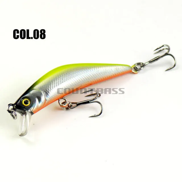 1pc Countbass Minnow Hard Lure 57mm, Trout Fishing Bait,  Freshwater  Bass Wobblers, Free shipping