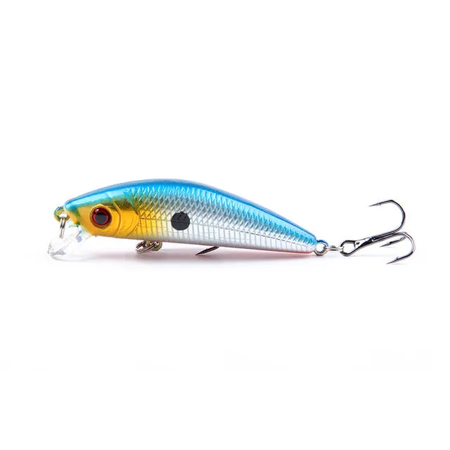 1pcs Minnow fishing Lure Jig Wobblers iscas artificiais para pesca 7cm 8.5g swimbait crankbait fishing tackle YE-9X