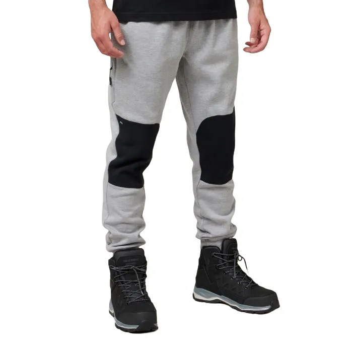 2 x Mens Hard Yakka Xtreme Jogger Fleece Trackie Pant Grey