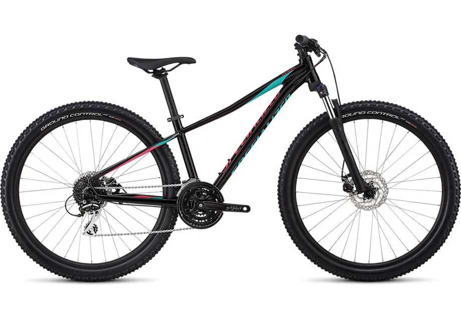 2019 Specialized Pitch Wmn Sport 27.5 Gloss Tarmac Black/Acid Mint/A