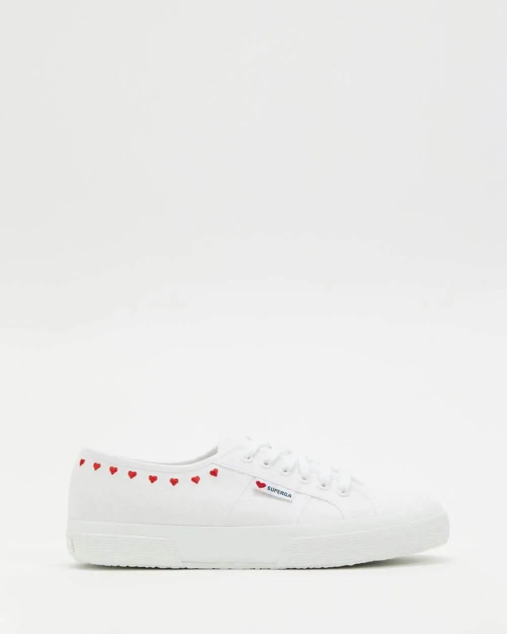 2750 Little Hearts Embroidery Sneakers