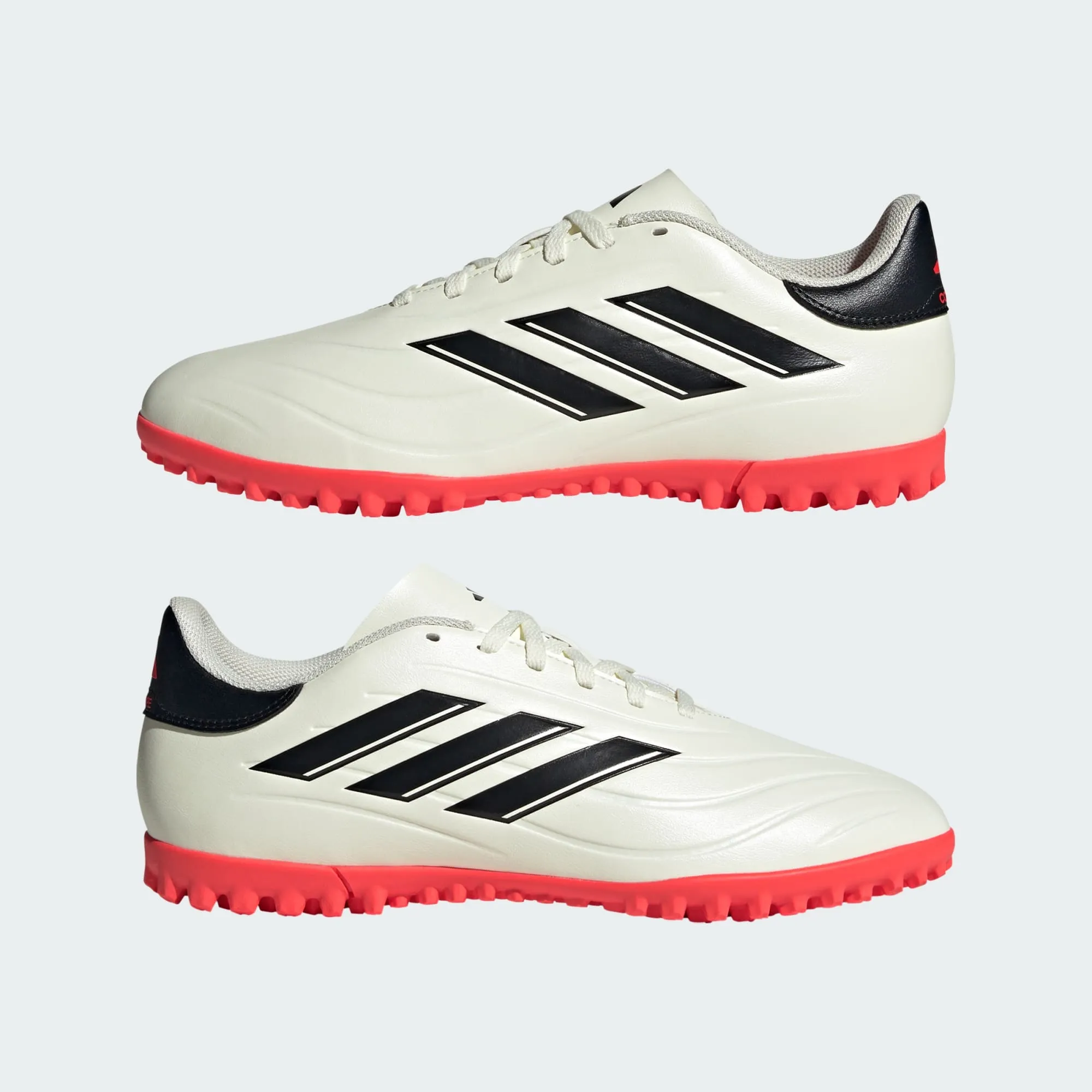 adidas COPA PURE II CLUB Artificial Turf Soccer Shoes | Ivory-Core Black | Men's