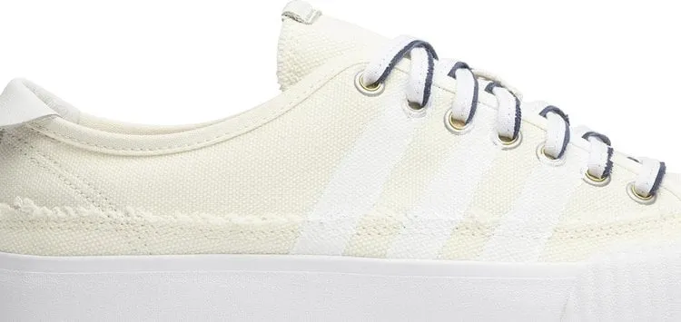 Adidas Donald Glover x Nizza 'Blank Canvas' sneakers, cream