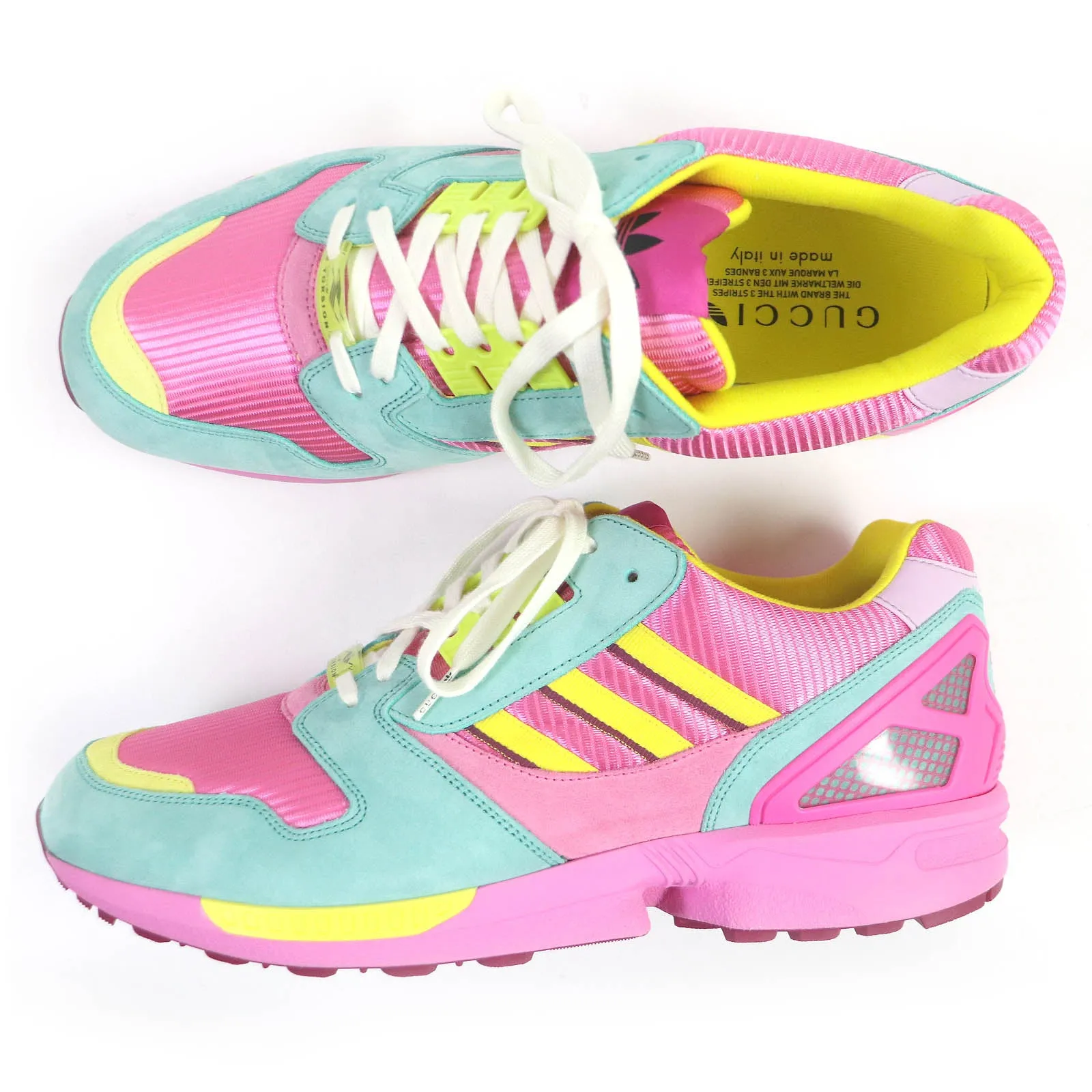 Adidas Gucci ZX8000 Torsion Sneakers Pink