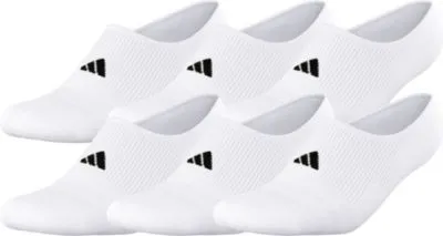 adidas Men's Superlite 3.0 6-Pack Super No Show Socks