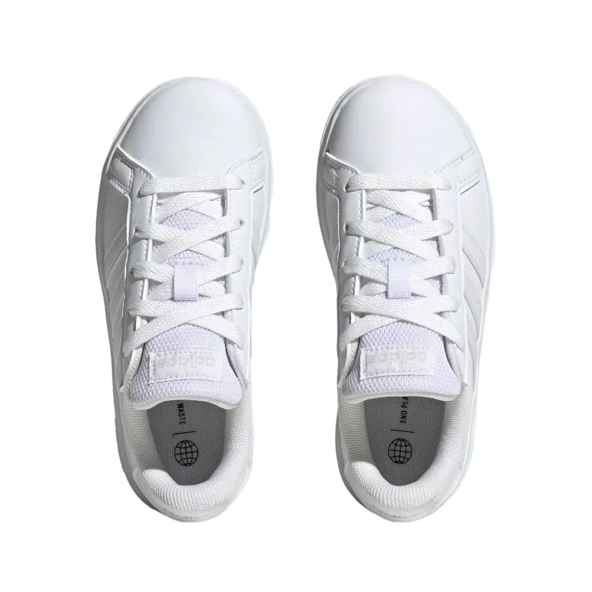 Adidas scarpa sneakers da ragazzi Grand Court 2.0 K FZ6158 bianco