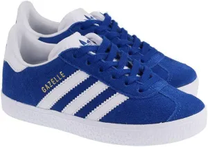 Adidas Trainers Kids Gazelle Collegiate Royal White