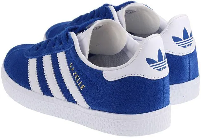 Adidas Trainers Kids Gazelle Collegiate Royal White