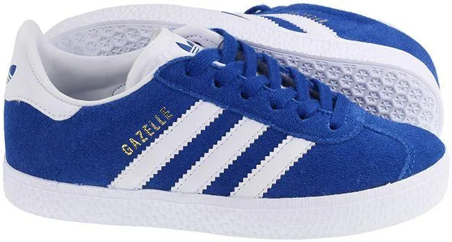 Adidas Trainers Kids Gazelle Collegiate Royal White