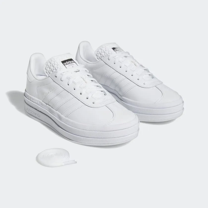 Adidas Women's "Gazelle Bold" Sneakers - Cloud White (*Excluded from Free Shipping)