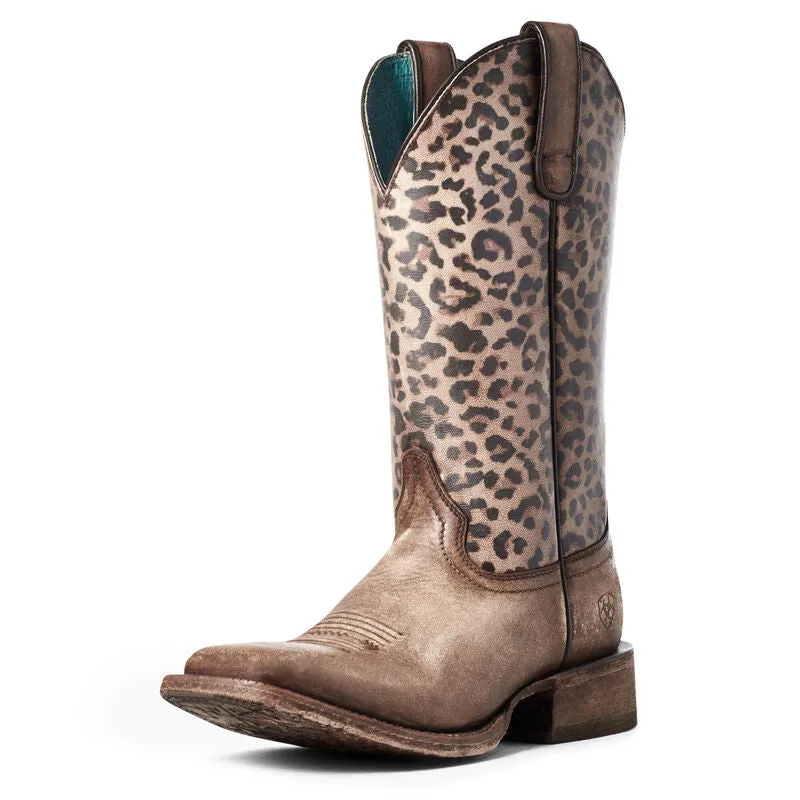 Ariat Women's Circuit Savanna Western Boot - Leopard Print/Brown 10035942