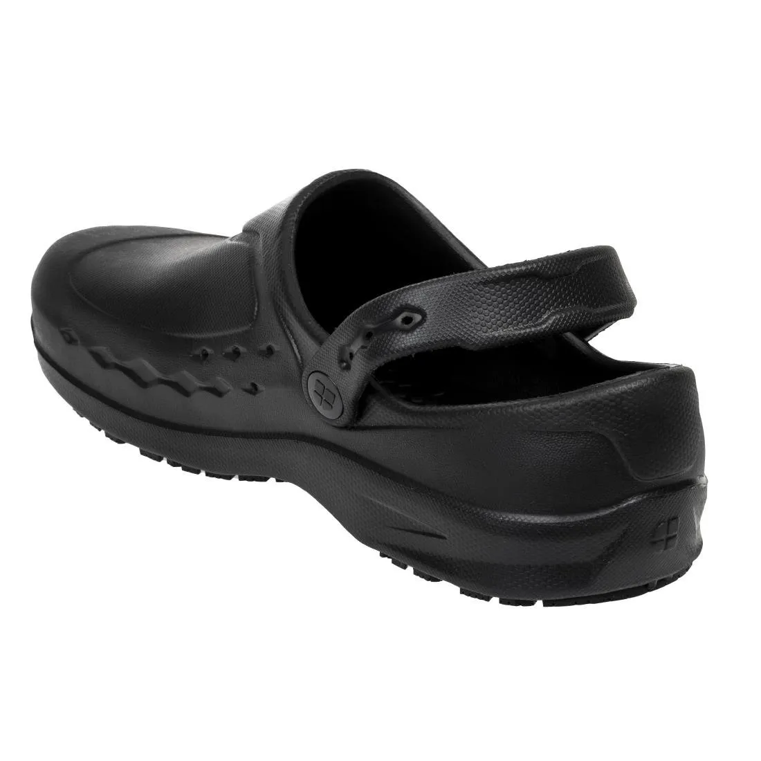 BB569-39 Shoes for Crews Zinc Clogs Black Size 39