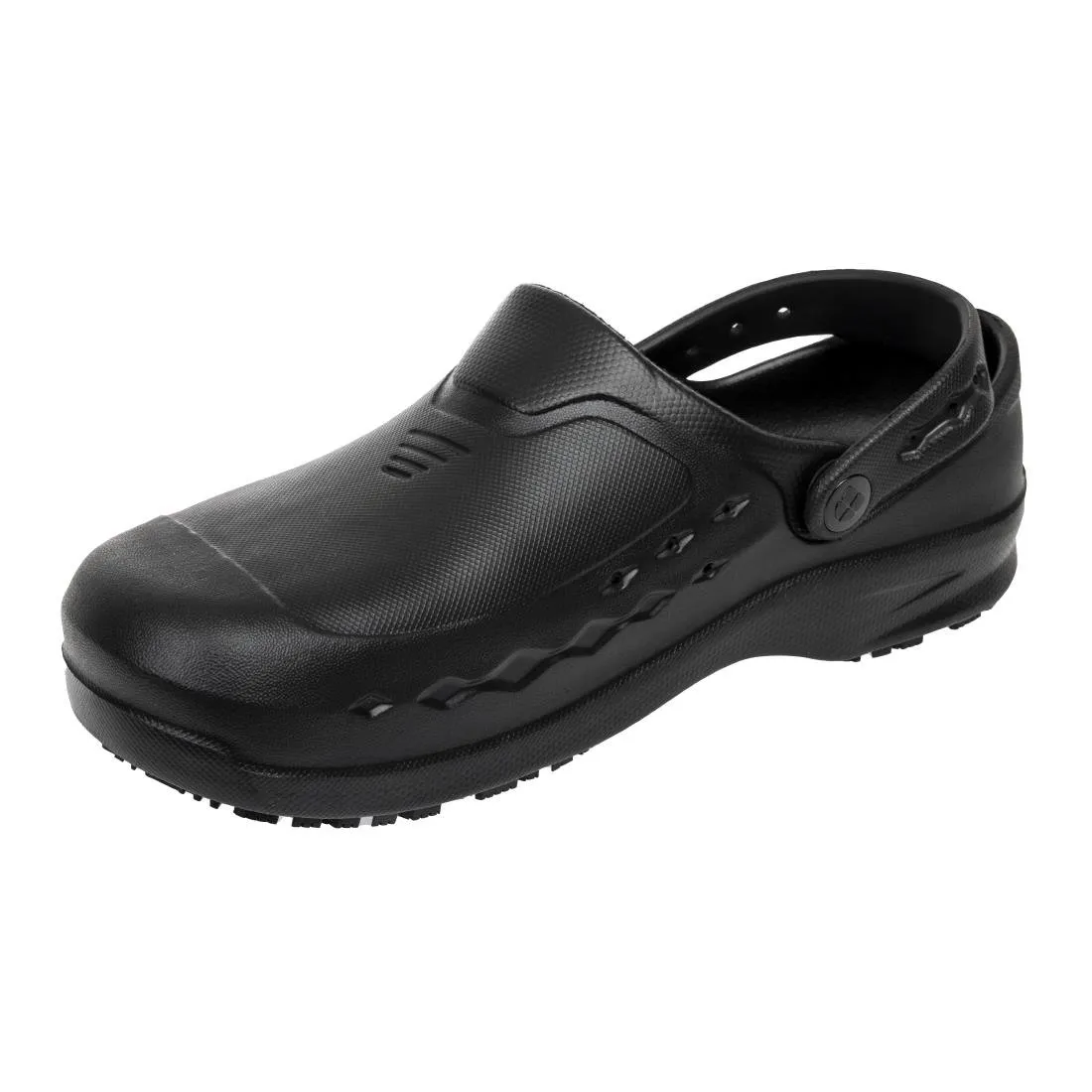 BB569-39 Shoes for Crews Zinc Clogs Black Size 39