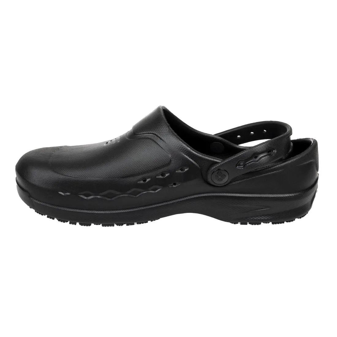 BB569-39 Shoes for Crews Zinc Clogs Black Size 39