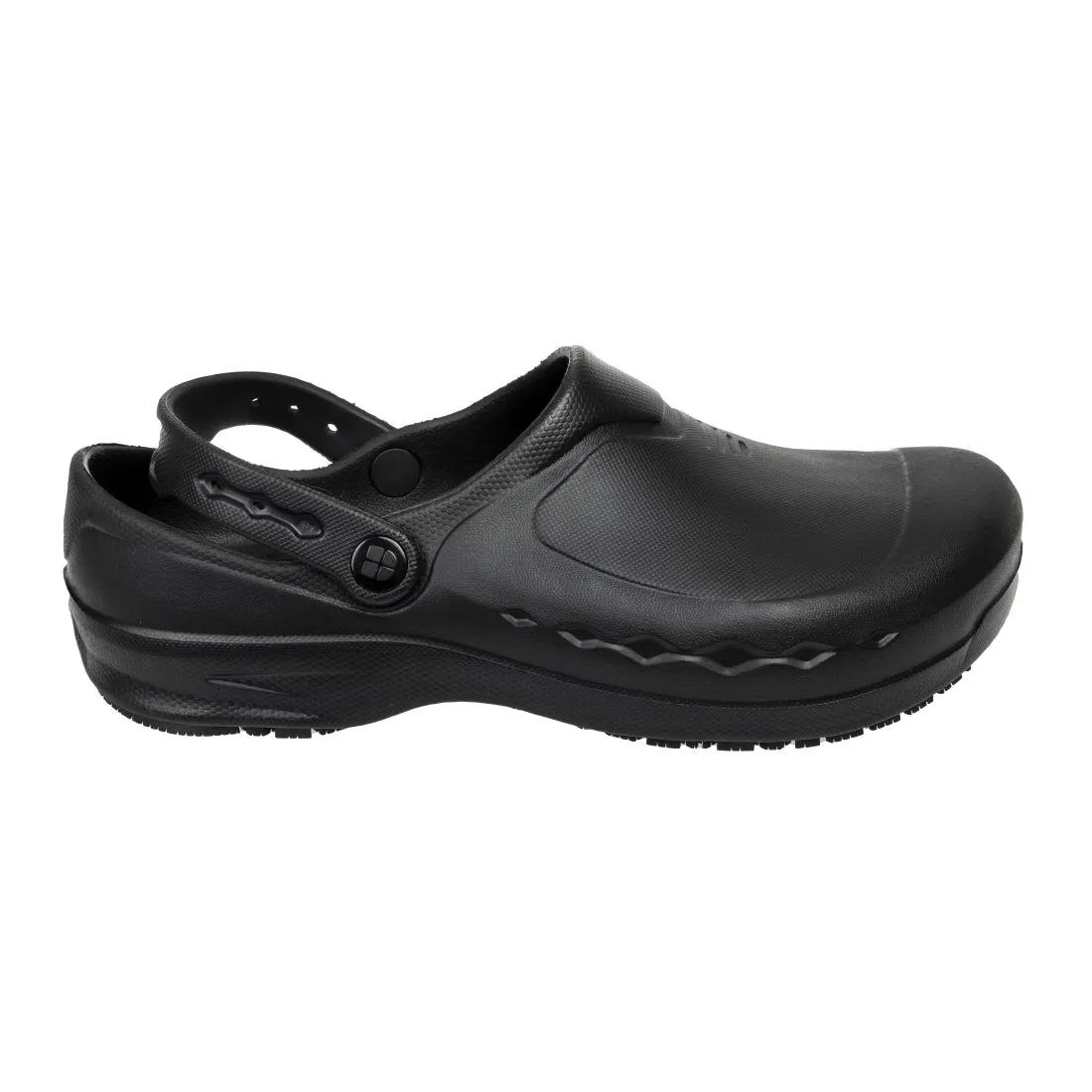 BB569-39 Shoes for Crews Zinc Clogs Black Size 39