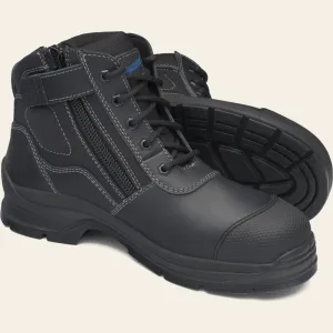 Blundstone 319 Black Side Zip Boot