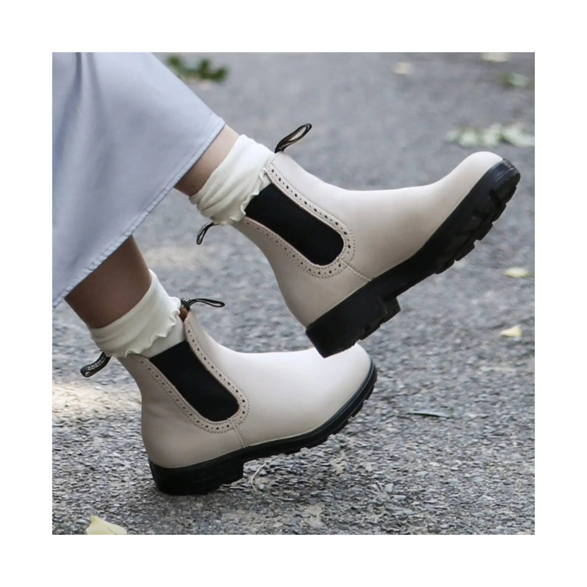 Blundstone Women's Original High Top Boots - Pearl