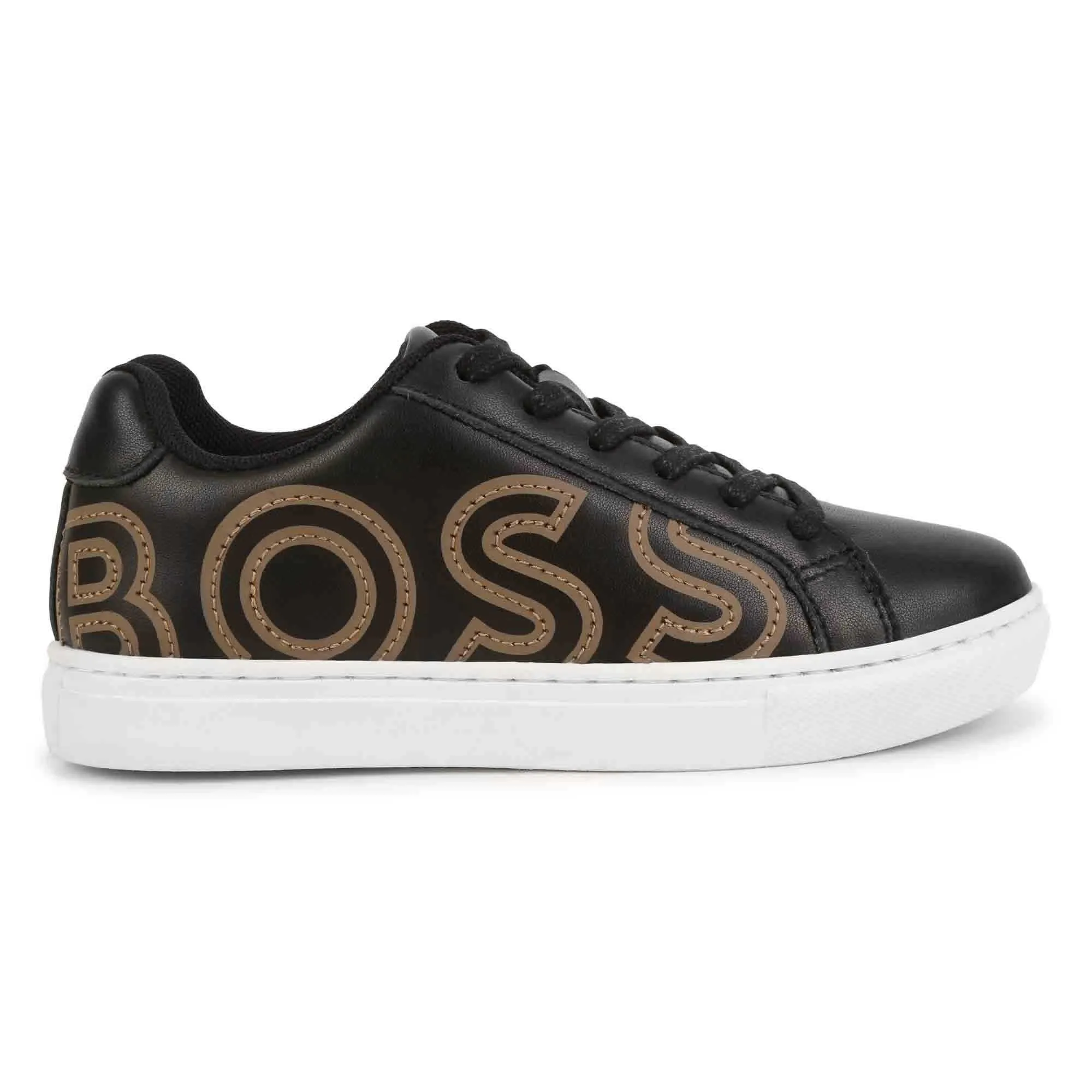 Boss - Black / gold trainers