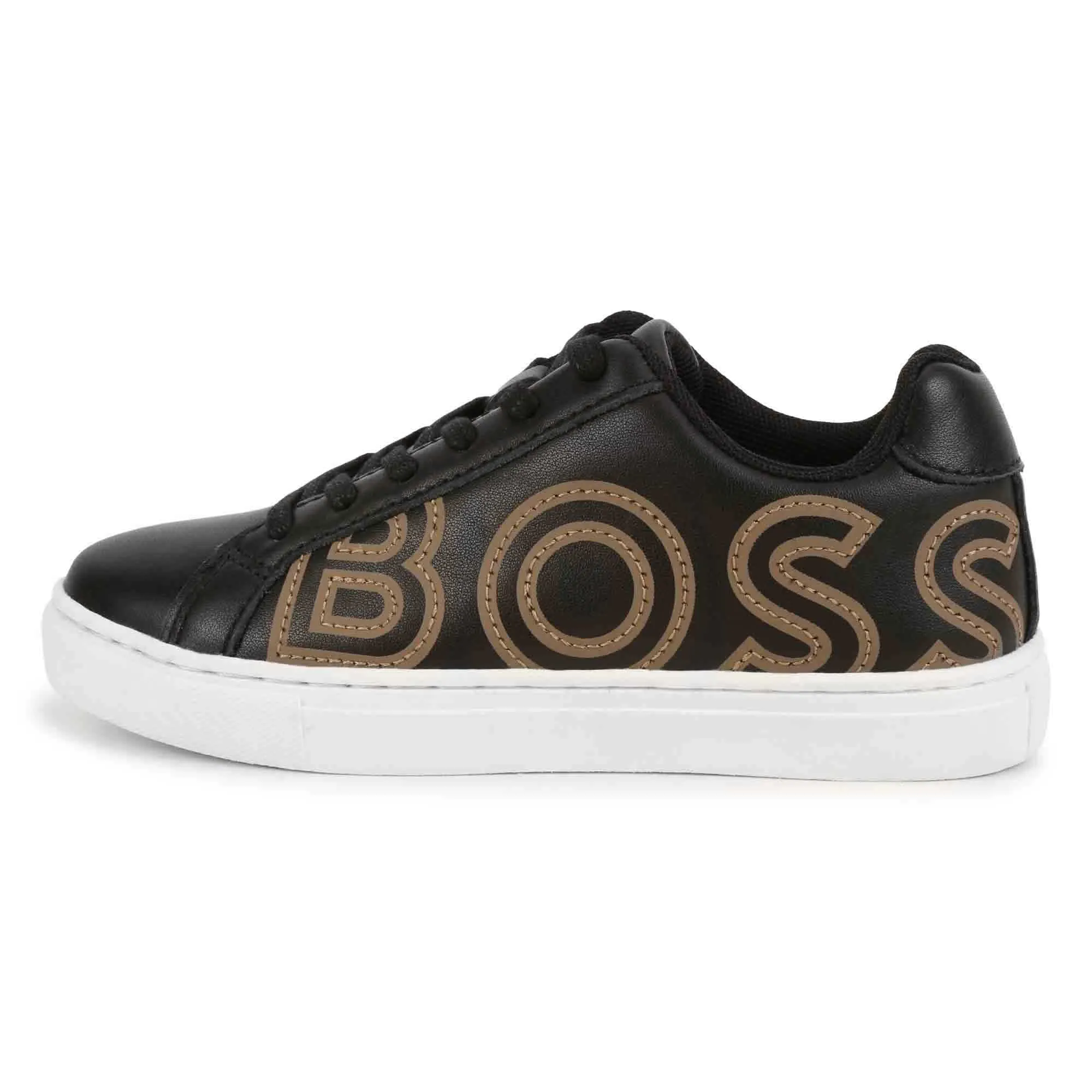 Boss - Black / gold trainers