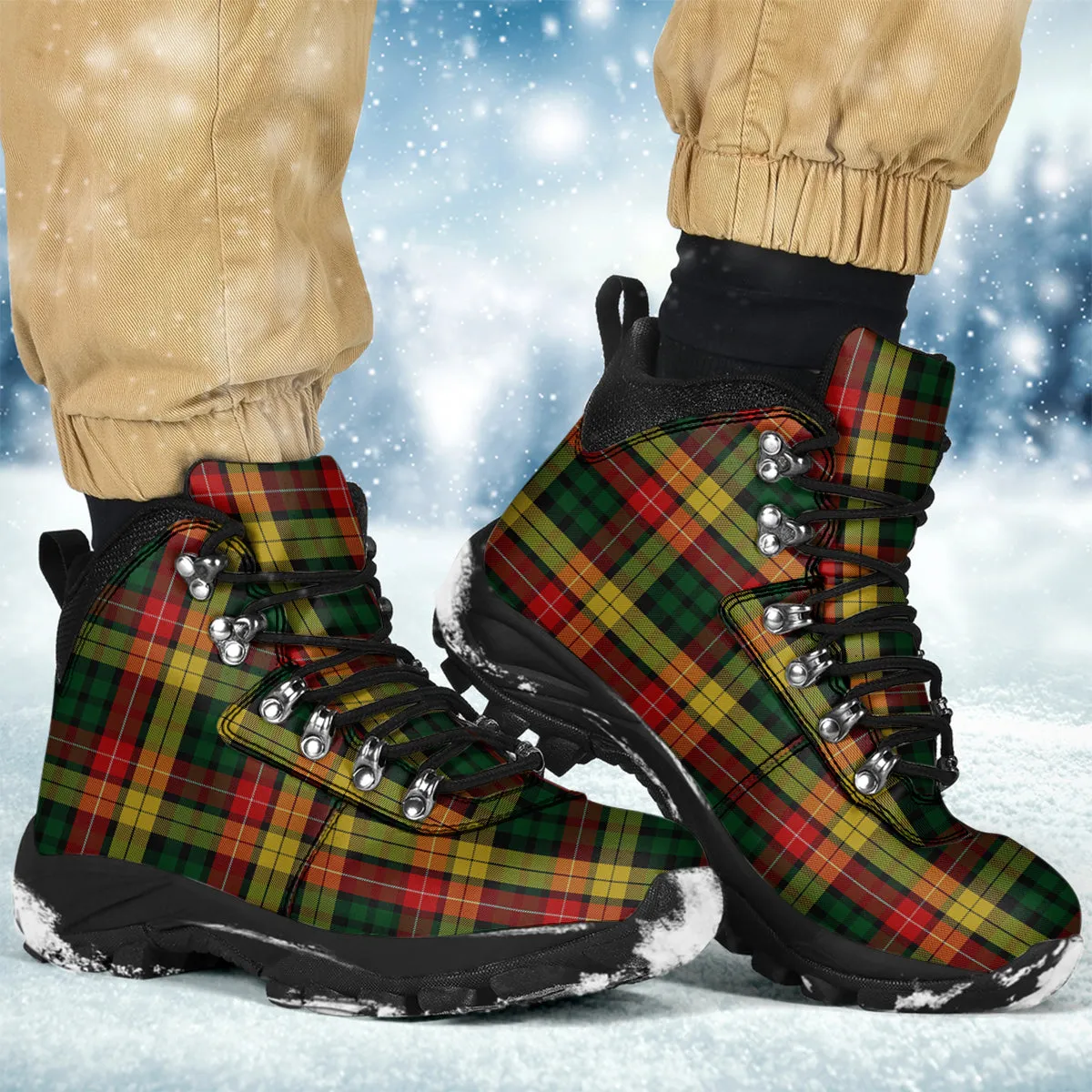 Buchanan Tartan Alpine Boots