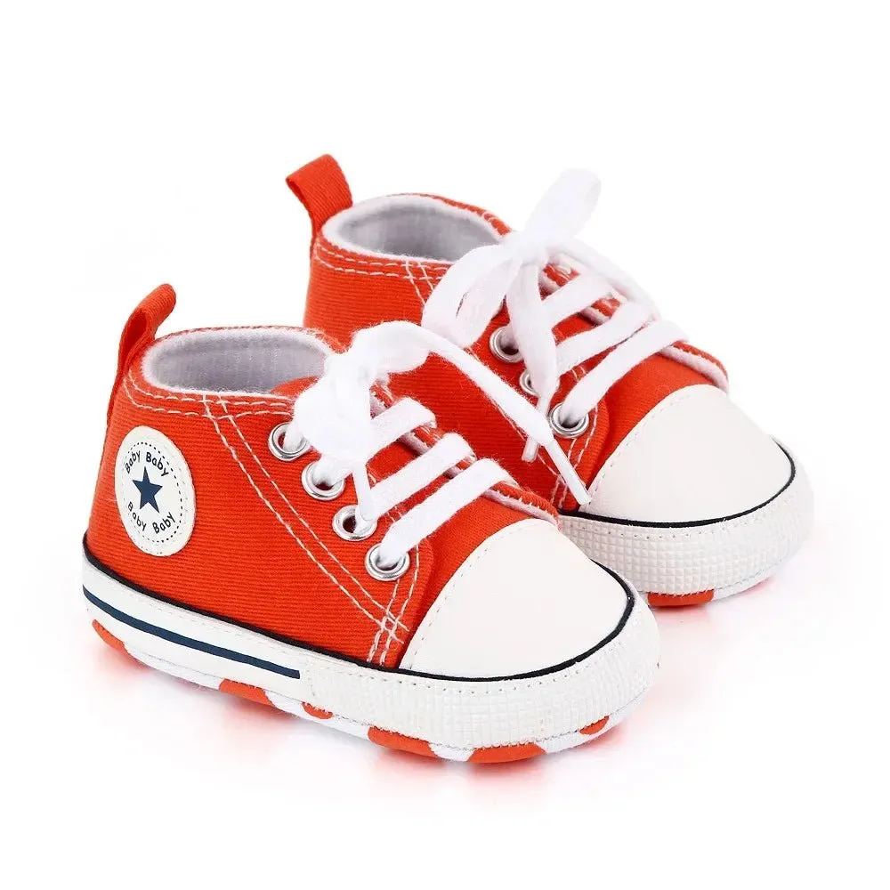 Canvas Sneakers for Baby Boys & Girls - First Walkers