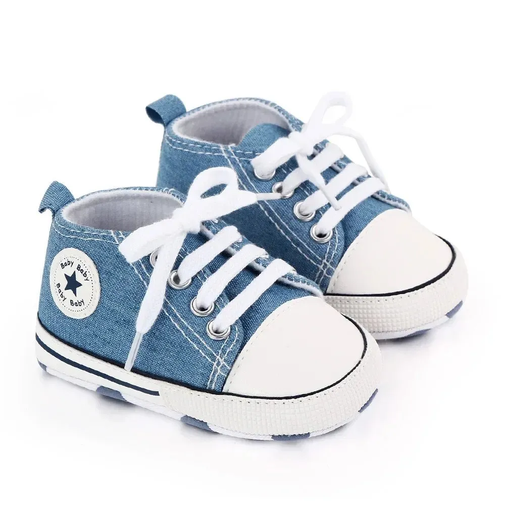 Canvas Sneakers for Baby Boys & Girls - First Walkers