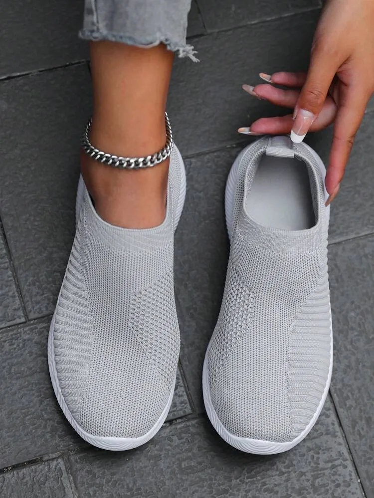 Casual Lightweight Breathable Slip-On Sneakers