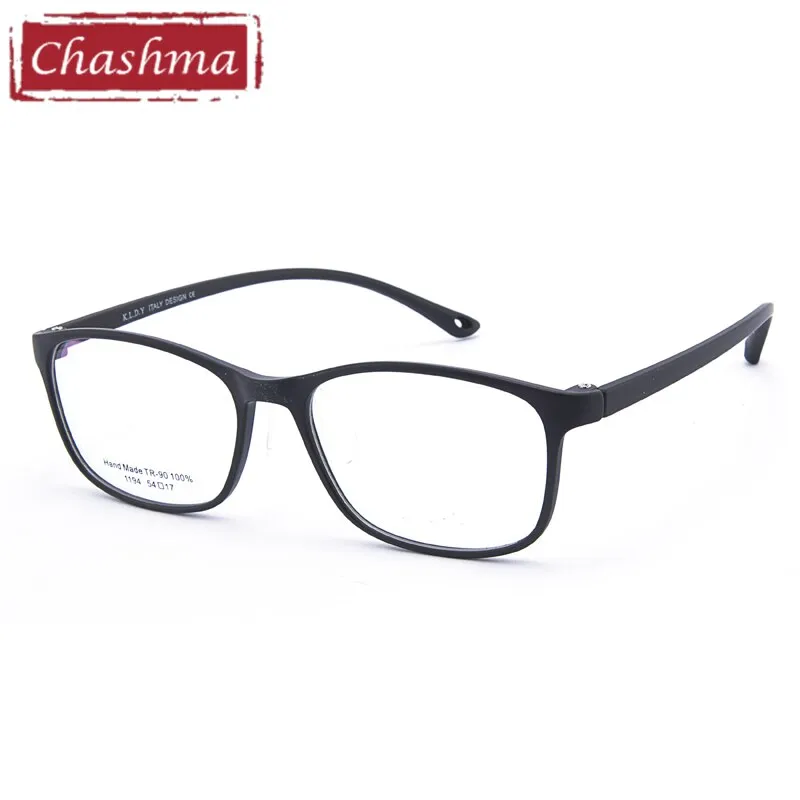 Chashma Men's Full Rim Square Tr 90 Titanium Sport Eyeglasses 1194