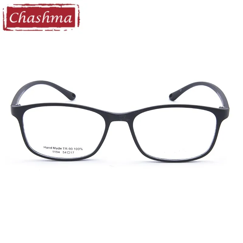 Chashma Men's Full Rim Square Tr 90 Titanium Sport Eyeglasses 1194