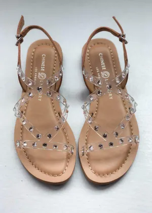 Chinese Laundry Candi Clear Strappy Sandal