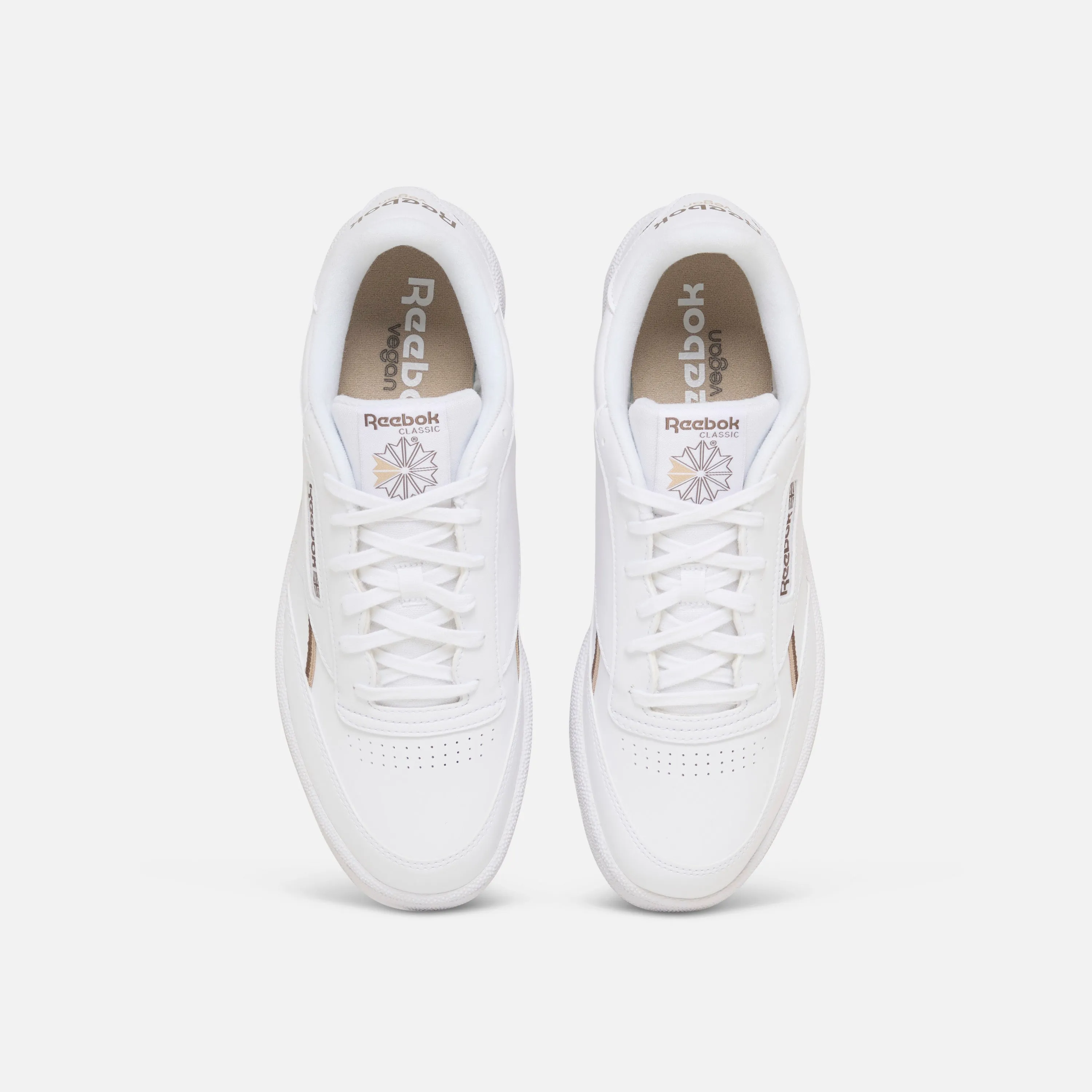 Club C 85 Vegan Shoes White/Oat/Utility Brown