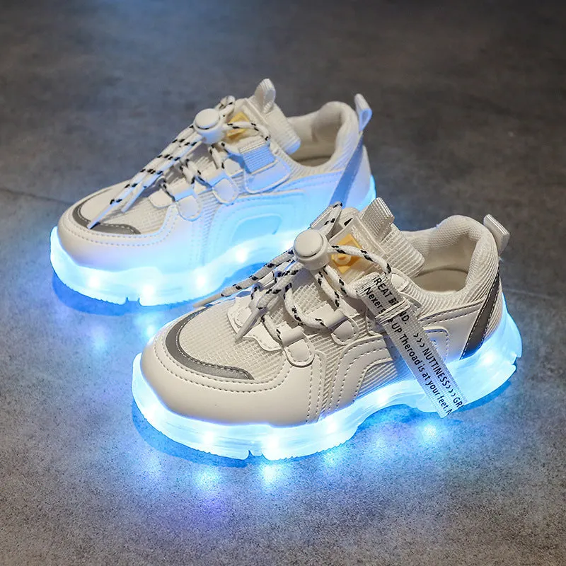 Colorful Children's Luminous Shoes, Girls' Luminous Shoes, Boys' Luminous Shoes