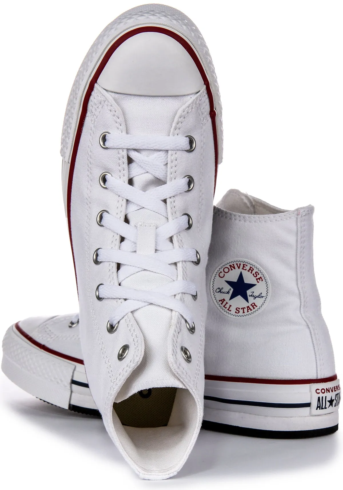 Converse All Star High Lift 272856C In White For Junior