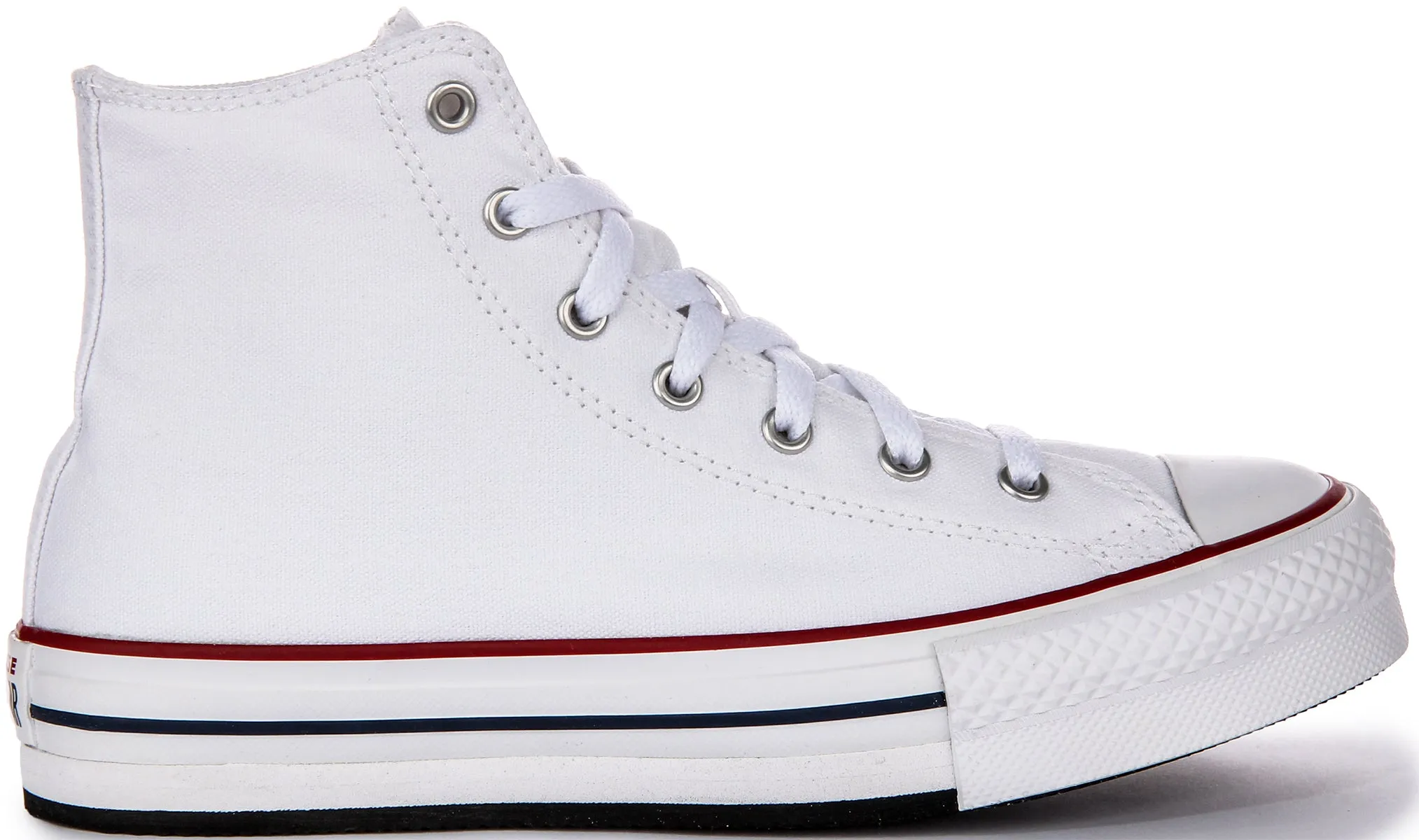 Converse All Star High Lift 272856C In White For Junior