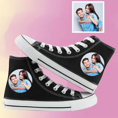 Custom Canvas Shoes, Photo Canvas Shoes High Waist