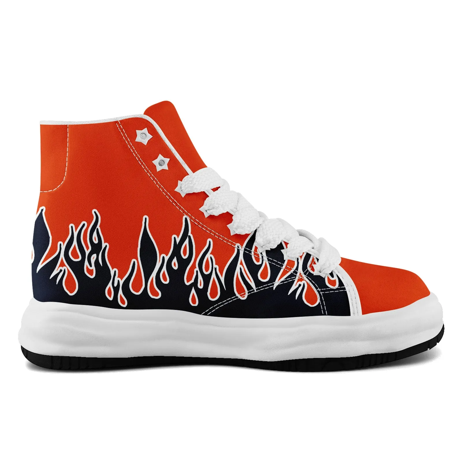 Custom Orange Blue Chicago Firesoul Shoes Personalized Sneaker FN039-D020272-7