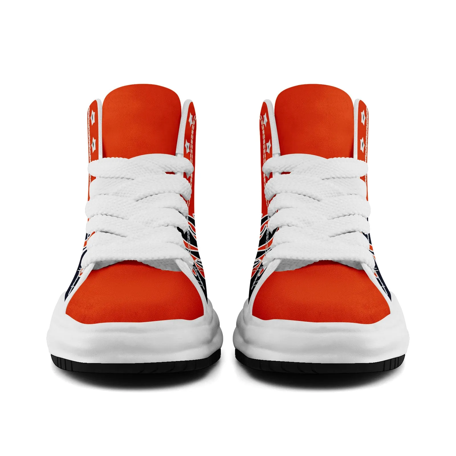 Custom Orange Blue Chicago Firesoul Shoes Personalized Sneaker FN039-D020272-7