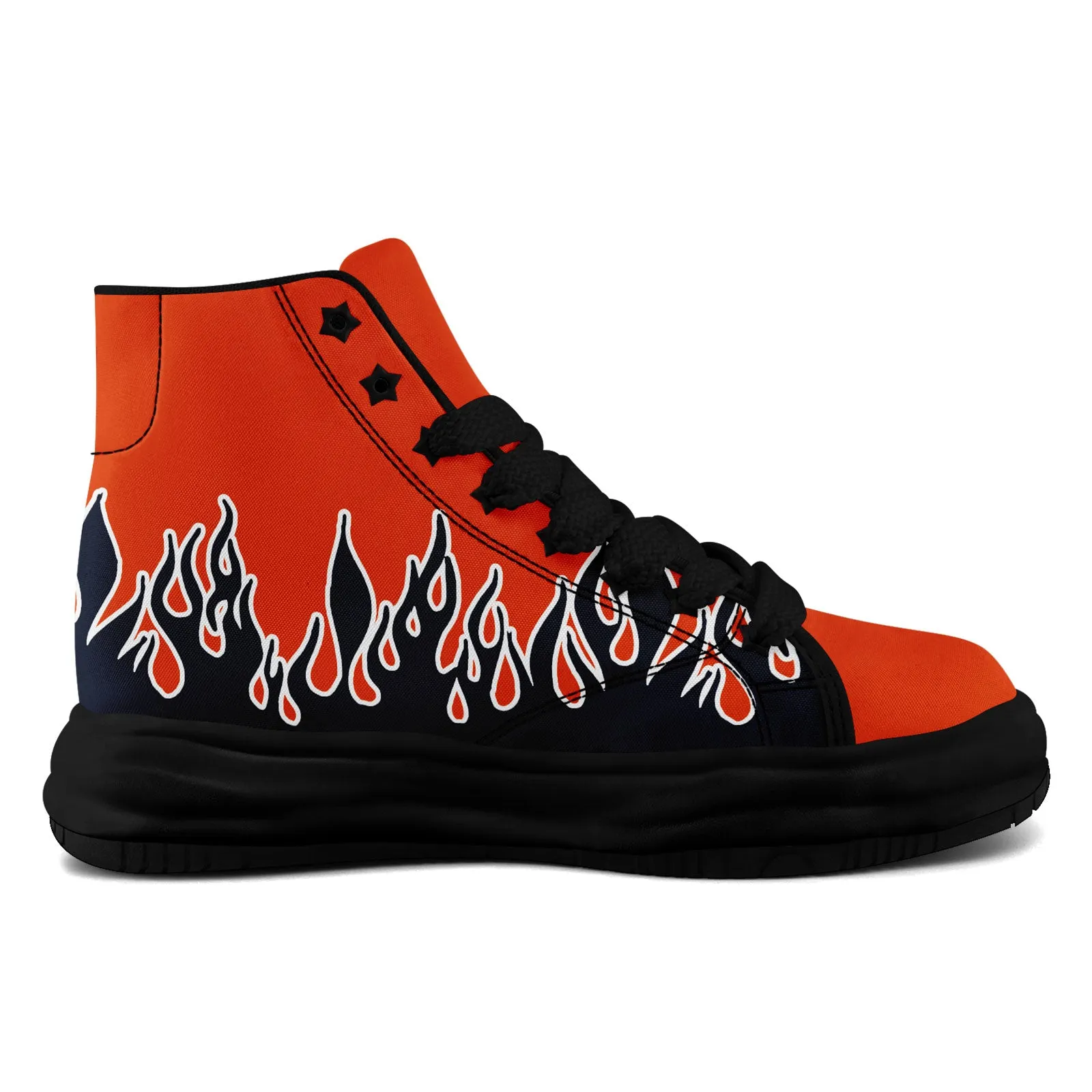 Custom Orange Blue Chicago Firesoul Shoes Personalized Sneaker FN039-D020272-7