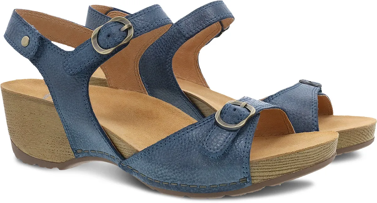 'Dansko' Women's Tricia - Blue Milled Burnished