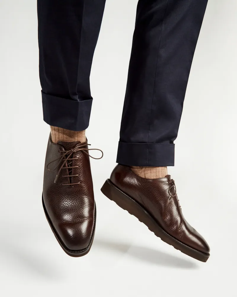 Dark Brown Wholecut Lightweight Shoe