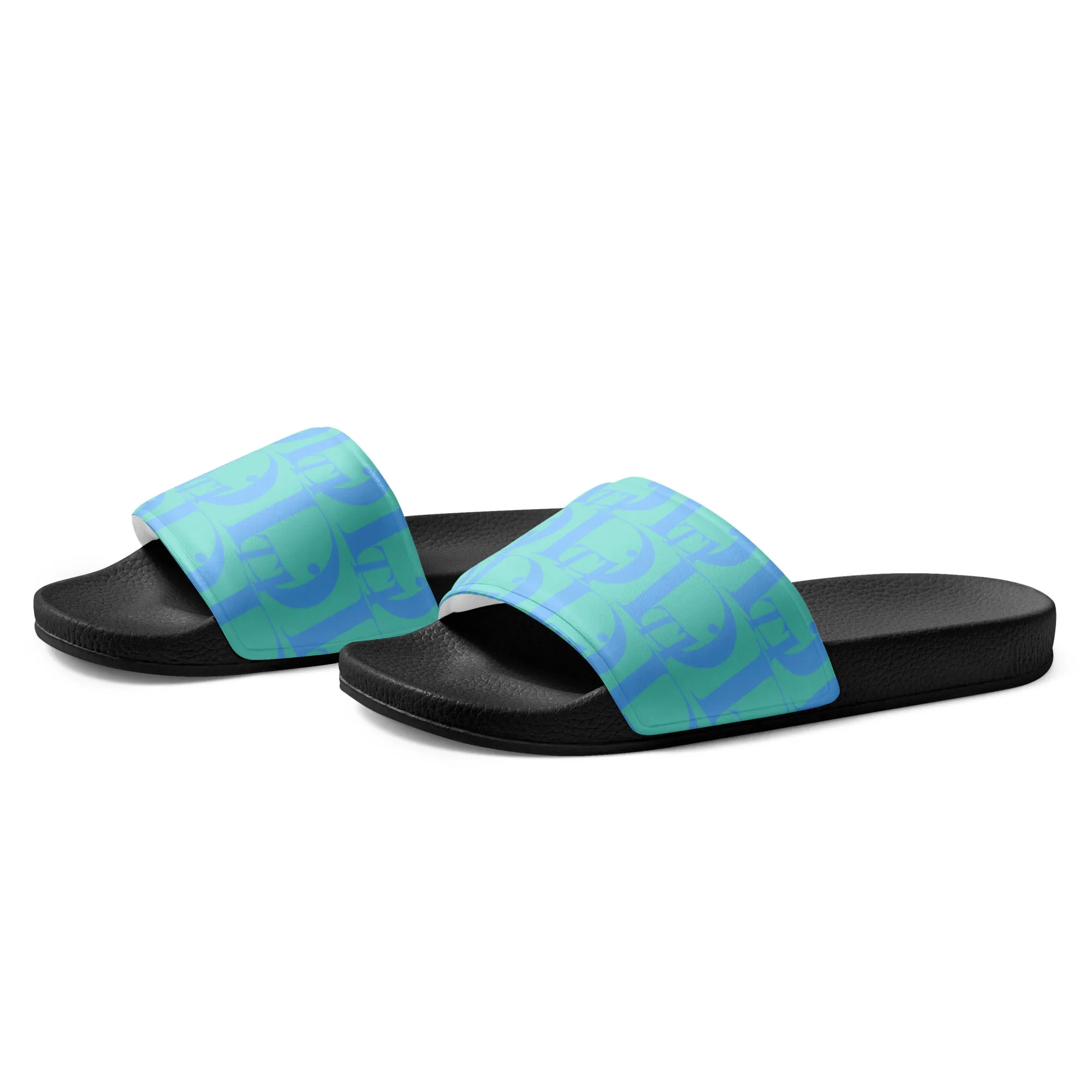 Descendants of the Island Ocean Blues Men’s slides