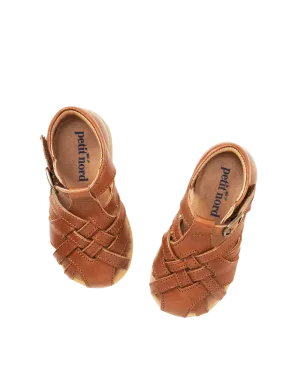 Diamond Starter Sandal - Cognac