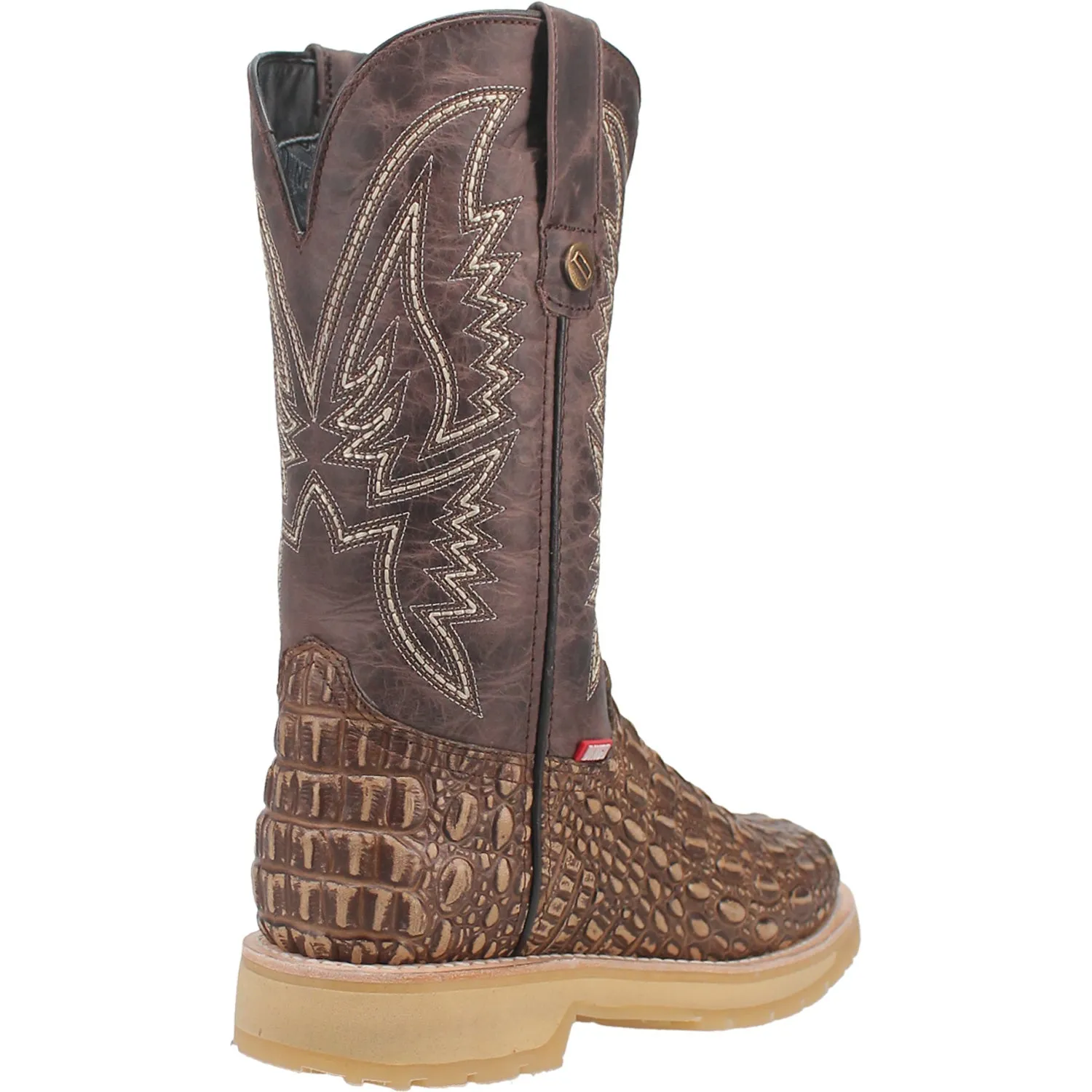 Dingo Mens Death Valley Tan Leather Cowboy Boots