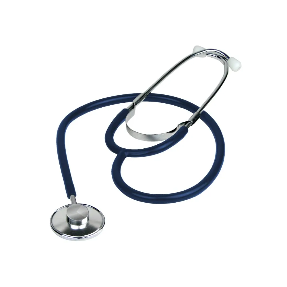 Dixie EMS Single Head Lightweight Stethoscope, Latex Free, for Doctors, Nurses, Students, Medical and Home Use