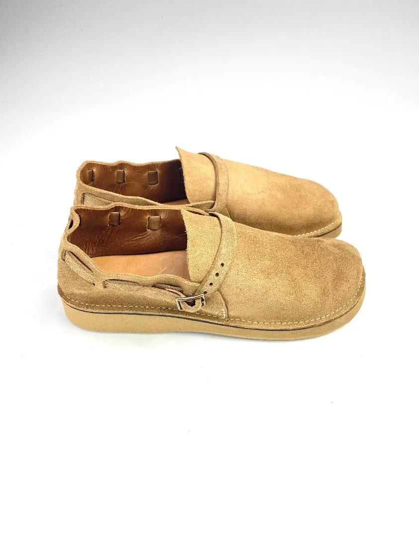 DrC Exclusive-Middle English Shoe Natural Rough Out Suede