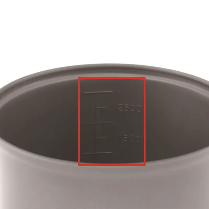 Evernew Ultralight Titanium Mug Pot 900