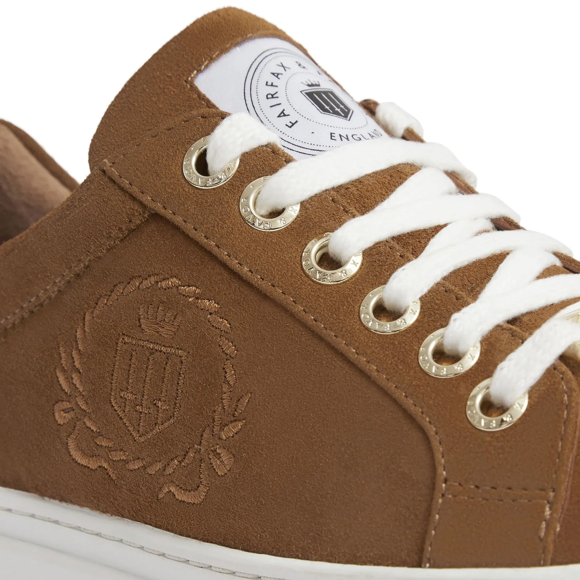 Fairfax & Favor Richmond Trainer - Tan Suede